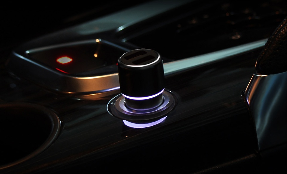 Автомобильное зарядное устройство Xiaomi ZMi Car Charger AP821 - поддерживает функцию быстрой зарядки Quick Charge 3.0