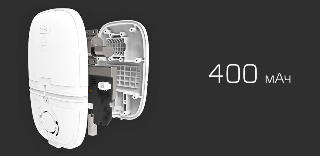 Xiaomi inFace Electronic Sonic Beauty Facial Orange - Емкий аккумулятор