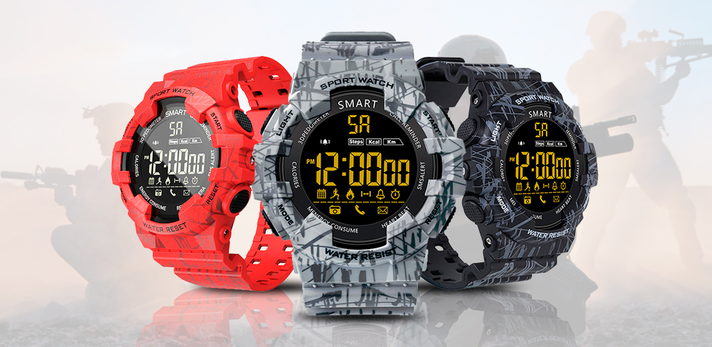 CARCAM EX16C водонепроницаемые смарт-часы, оснащенные функциями фитнес-трекера