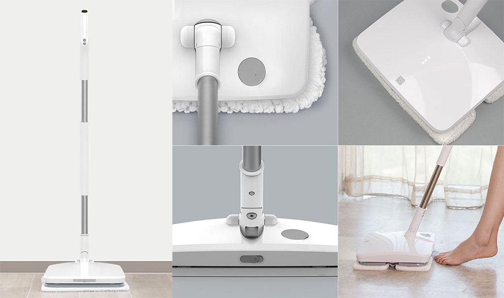 Беспроводная электрошвабра Xiaomi SWDK Electric Mop D260 - Уборка труднодоступных мест