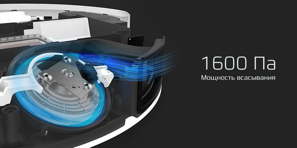 Xiaomi Xiaowa Small Watts Sweep Robots C10 - Мощность 1600 Па