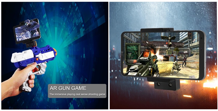 Пистолет дополненной реальности Intelligent ar gun AR81-1 green