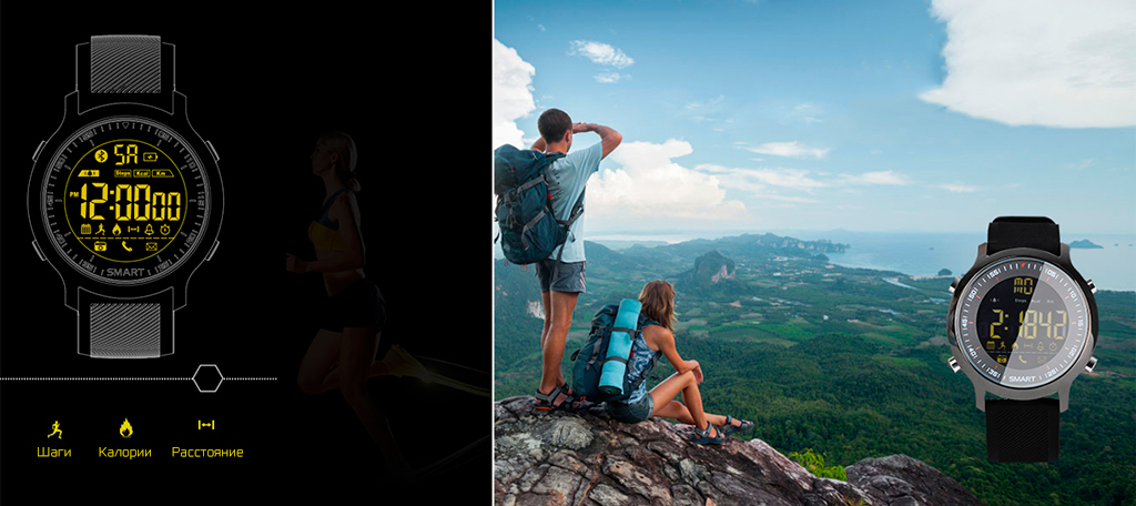 CARCAM EX18 поддерживают функции фитнес-трекера