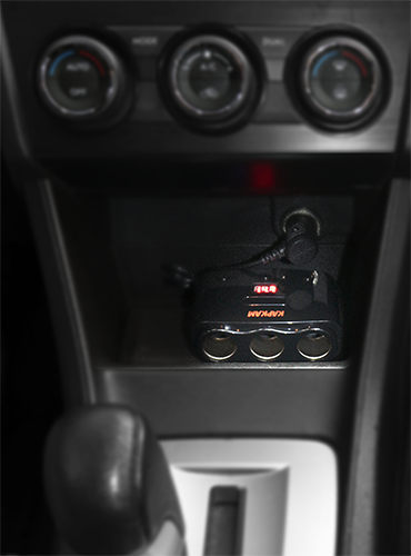 Автомобильный разветвитель прикуривателя КАРКАМ RP-32 