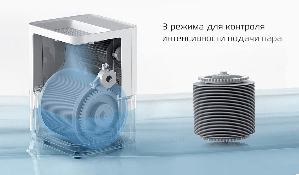 Xiaomi Smartmi Evaporative Humidifier CJXJSQ02ZM - 3 режима работы