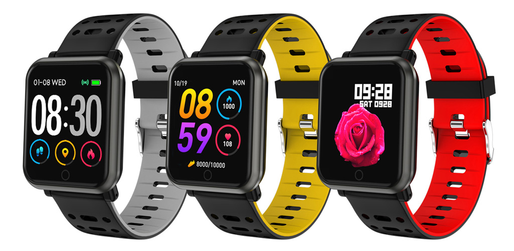 Carcam Smart Watch P11 — многофункциональные сматр-часы с пульсометром и шагомером