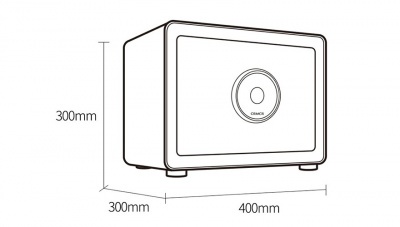 Купить Биометрический сейф Xiaomi CRMCR Smart Safe Cayo Anno 30Z White