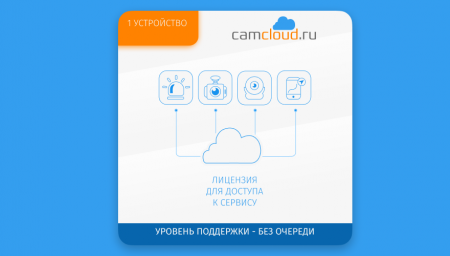 Лицензия Camcloud на 6 мес. / тариф "Базовый" (1500₽ в мес.)