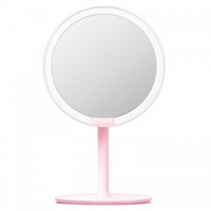 Купить Зеркало для макияжа Xiaomi Amiro Lux High Color Pink (AML004)