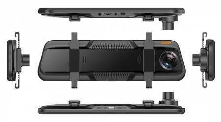 Купить Видеорегистратор CARCAM Z8, 2 камеры, GPS, WiFi, черный