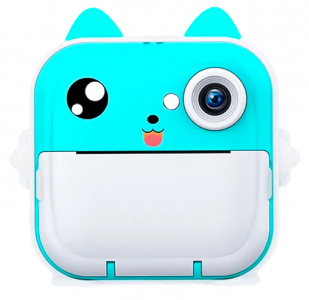 Купить Камера с мгновенной печатью Children's Digital Print Camera Q5 Blue
