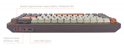 Купить Xiaomi MIIIW ART Series Mechanical Keyboard (MWMKB01) Coffee Bean