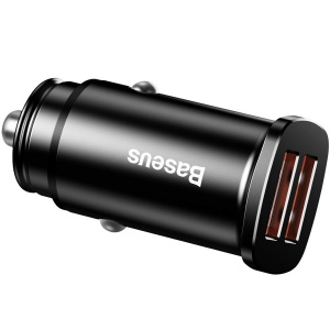 Baseus Car Charger 30W Dual QC3.0 Black (CCALL-DS01)