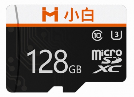 Купить Карта памяти Xiaomi Imilab Xiaobai microSD Class 10 U3 128GB