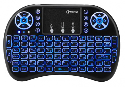 Купить Vontar I8+ Wireless Keyboard 2.4GHz Air Mouse Touchpad Handheld for Android TV BOX Mini PC Lion ver.
