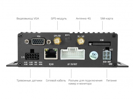 Купить CARCAM MVR4424 4G GPS