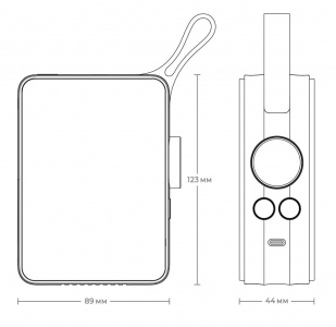 Купить Компрессор накачки шин, авто-мото-вело Xiaomi Hoto Portable Electric Tire Inflator (QWCQB001)