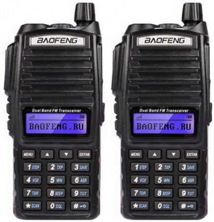 Купить Комплект раций Baofeng UV-82 2шт.