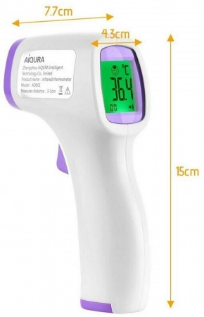 Купить Бесконтактный термометр AIQURA AD801
