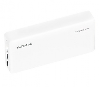 Купить Внешний аккумулятор Nokia Power Bank P6203-2 20000mAh White