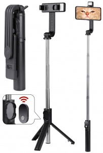 Selfie Stick Tripod Bluetooth LED P20S