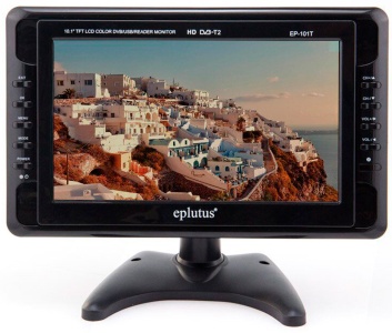 Купить LCD DVB T2 телевизор Eplutus 10.1" LCD TV EP-101T