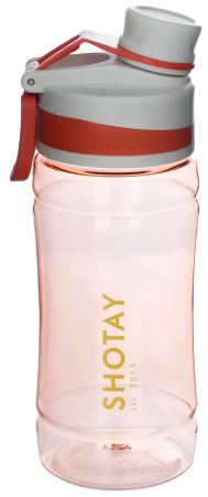 Купить Shotay Frosted Water Bottle 500ml (ST-6540) Pink
