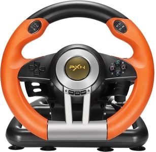 Купить Игровой руль PXN V3PRO Racing Wheel Orange