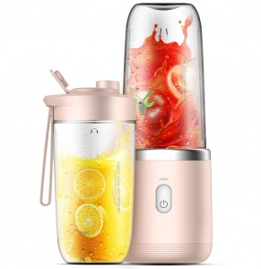 Купить Блендер для овощей и фруктов Xiaomi Fruit Cup Pink DEM-NU05
