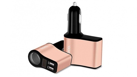 Купить Автомобильное зарядное устройство Hoco Z10 Black