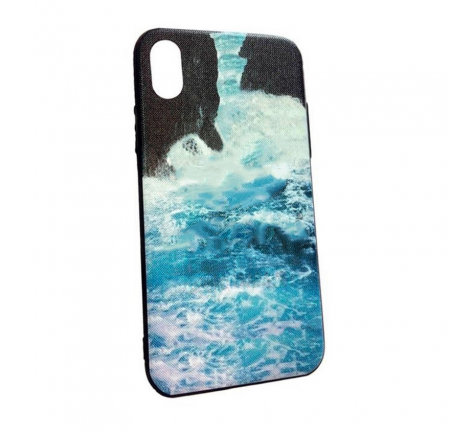 Купить Чехол для iPhone 10/X картинки 2018 news adidas синий