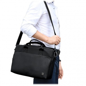 Сумка для ноутбука WIWU Alpha Double Layer Laptop Bag 15,4" Black