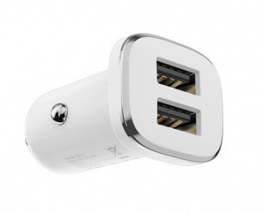Купить АЗУ 2USB 2.4A для micro USB Borofone BZ12m Белый