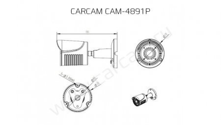 Купить IP камера видеонаблюдения CARCAM CAM-4891P