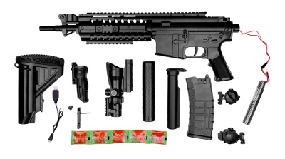 Купить TIAN GONG M4S Electric Adjustable Gel Bullet Gun (XS-1803) Black