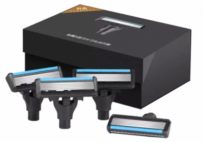 Купить Сменные кассеты Xiaomi Huanxing Shaver Heads для Xiaomi Lemon Razor