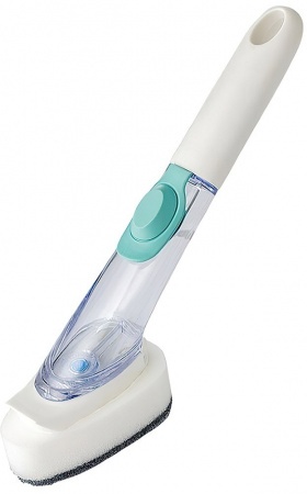 Купить Щетка для мытья посуды с дозатором Xiaomi Automatic Liquid Adding Pot Brush 44ml White