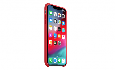Купить Чехол для iPhone XS Max Silicon case Apple WS красный