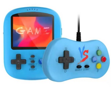 Купить Портативная консоль GAME BOX Handheld Game Console K21 620 in 1 (+gamepad) Blue