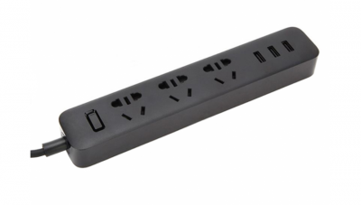 Купить Сетевой фильтр Xiaomi Mi Power Strip 3 Sockets (XMCXB01QM) Black