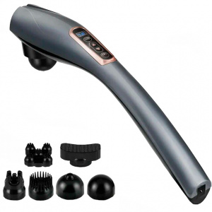 Купить Комплексный массажер для тела с 6 насадками Xiaomi SenCiciMen 6 in1 Magic Massager Plus JY-2024A Grey