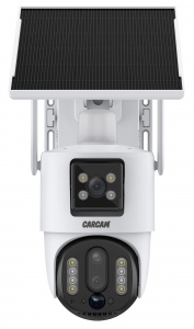 Купить CARCAM 4MP Solar Outdoor PTZ 10x Hybrid Zoom Triple Lens Dual View Camera V380BP5DL-4G