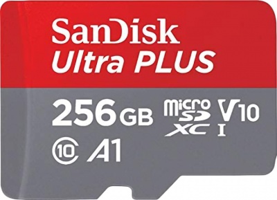 SanDisk Ultra 256GB microSDXC Class 10 (SDSQUAC-256G-GN6MN)