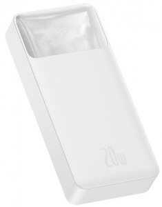 Купить Внешний аккумулятор Baseus Bipow Digital Display 20000mAh 20W White (PPDML-M02)