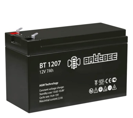 Купить Аккумуляторная батарея для ИБП BattBee BT 1207