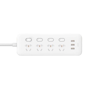 Xiaomi Mi Power Strip (4 розетки + 3 USB порта) - White