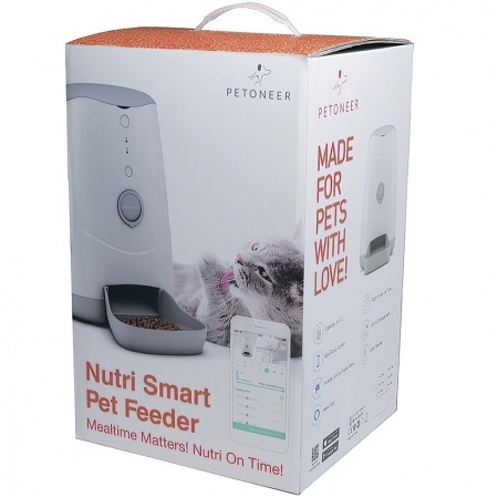 Купить автоматическую кормушку для кошек и собак Xiaomi Petoneer Wi-Fi Nutri Feeder (FDW010)