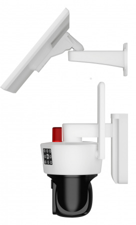 Купить CARCAM 4MP Solar Outdoor PTZ Duel Lens Three View Camera V380BP8-4G