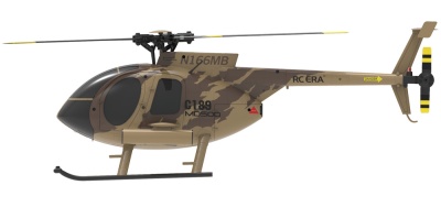 RC ERA C189 MD500 Gyro Stabilized Helicopter Military camouflage 