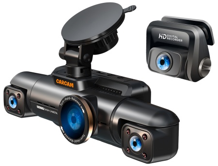 Купить Автомобильный регистратор CARCAM 4CH FullHD (4x1080p) Super Real View 360º WiFi DASH CAM GPS DVR CC-365